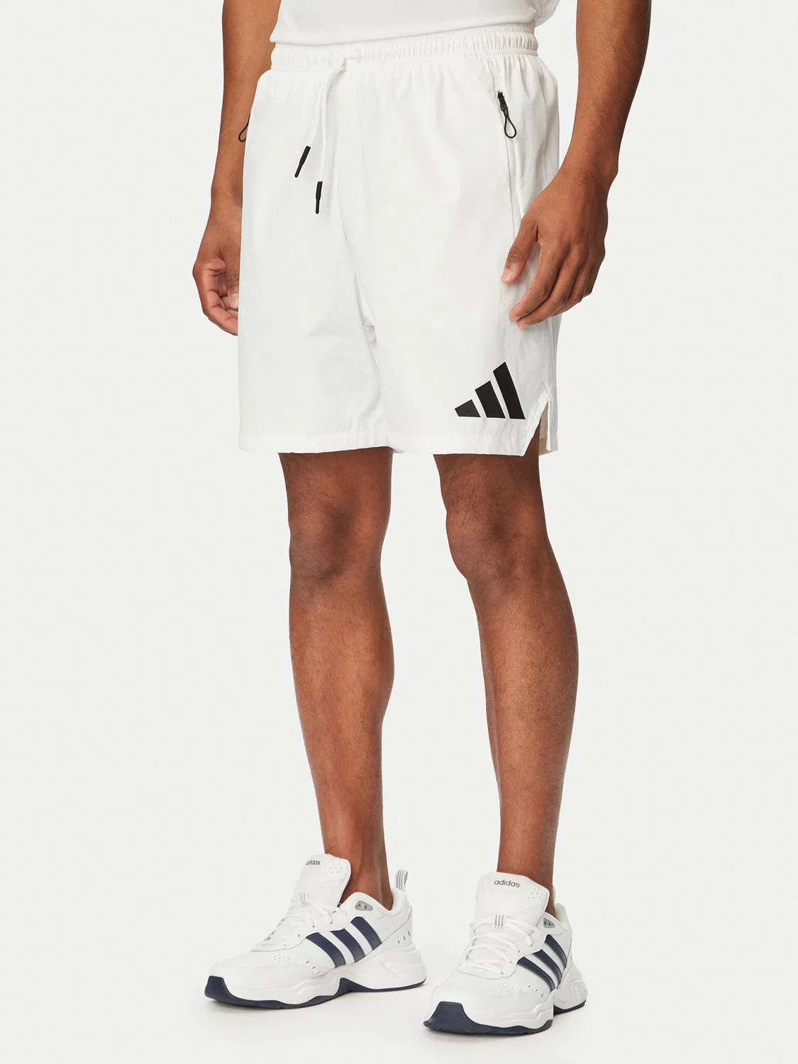 Мужские спортивные шорты стандартного кроя Z.N.E Adidas, белый