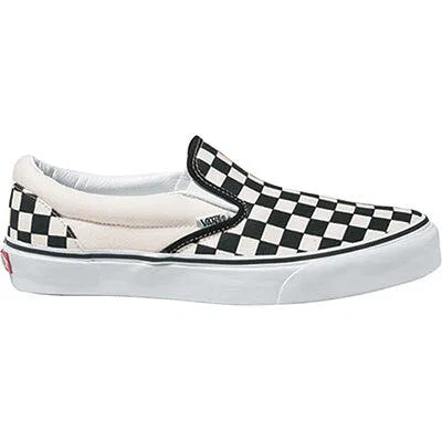 Детские кеды-слипоны с шахматным принтом Classic Slip-On Vans, Bunt Weiss