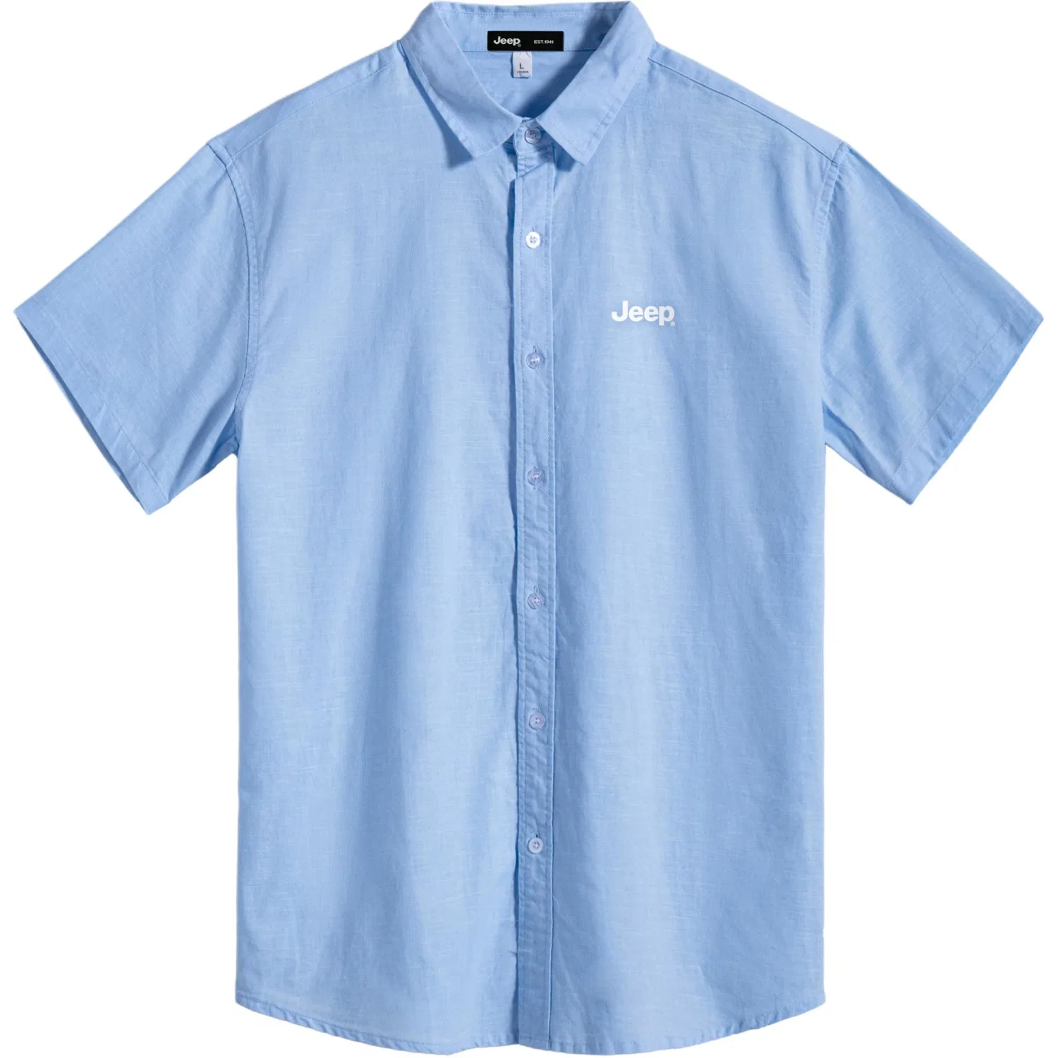 Детская рубашка с воротником Jeep Leisure Collection, Sky Blue