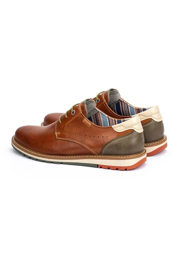 Спортивные кроссовки на шнуровке "берна" Pikolinos, Cognac Color — фото 4