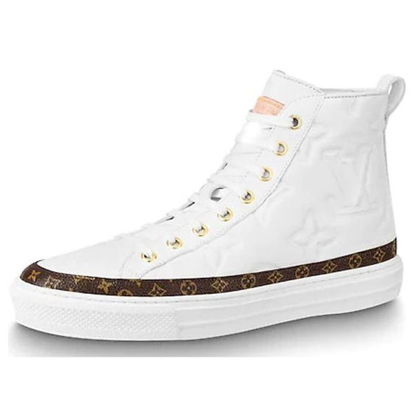 Кроссовки lv stellar sports boots white Louis Vuitton, белый