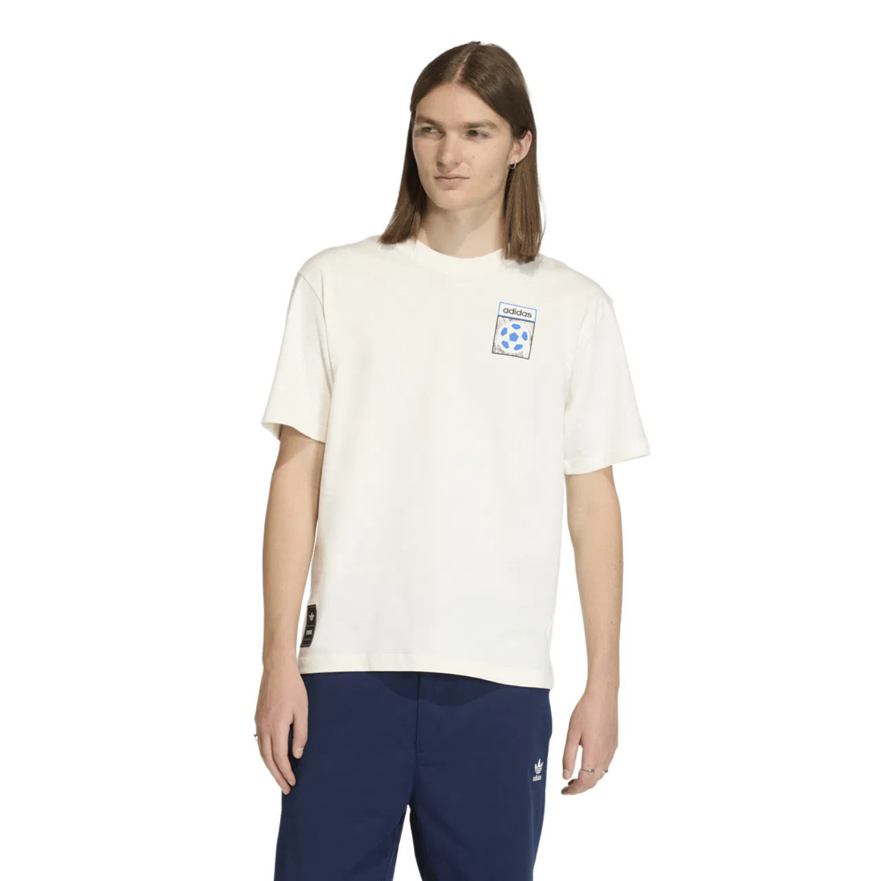 Футболка мужская Archive Country Flag Adidas, цвет Multi/White