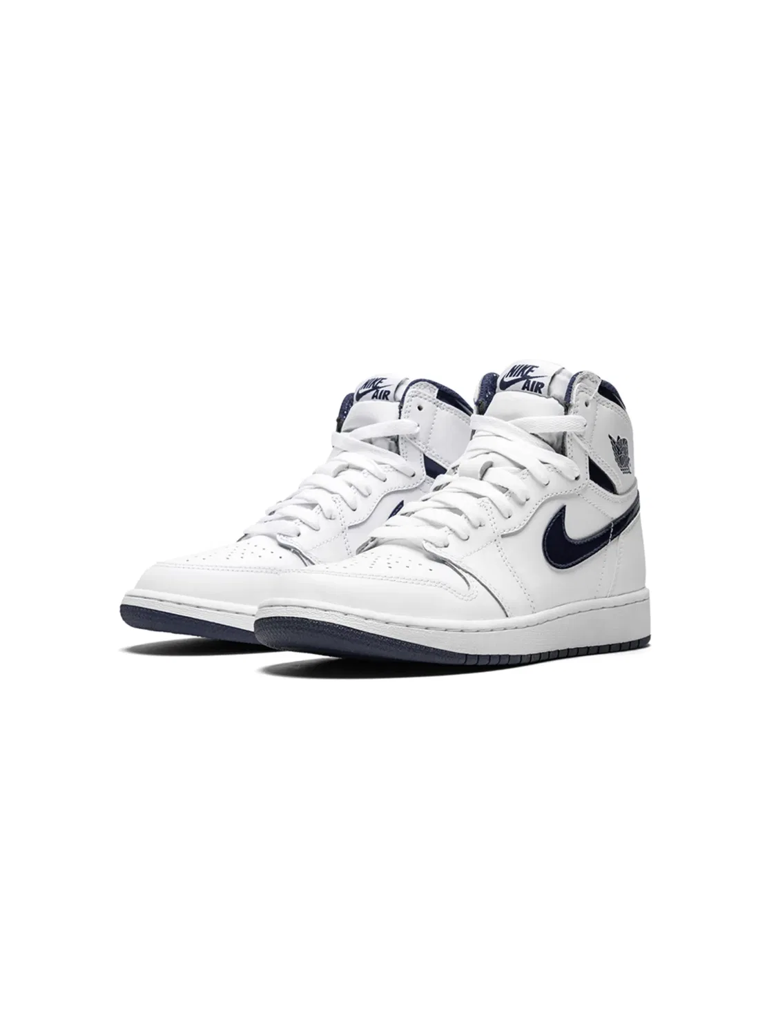 Кроссовки Air Jordan 1 High OG BG, белый — фото 2