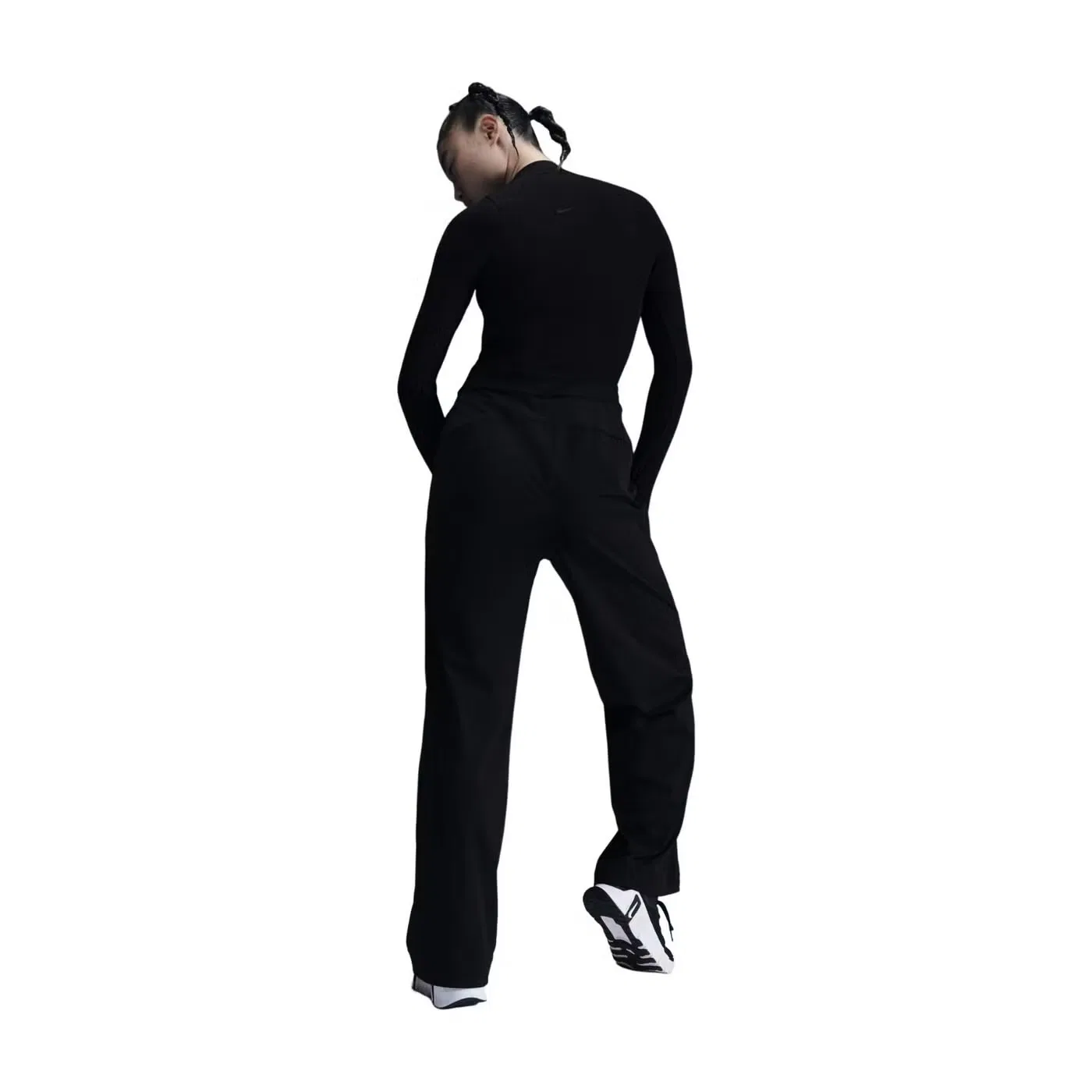 Брюки с технологией Dri-FIT Bliss Nike, черный — фото 4