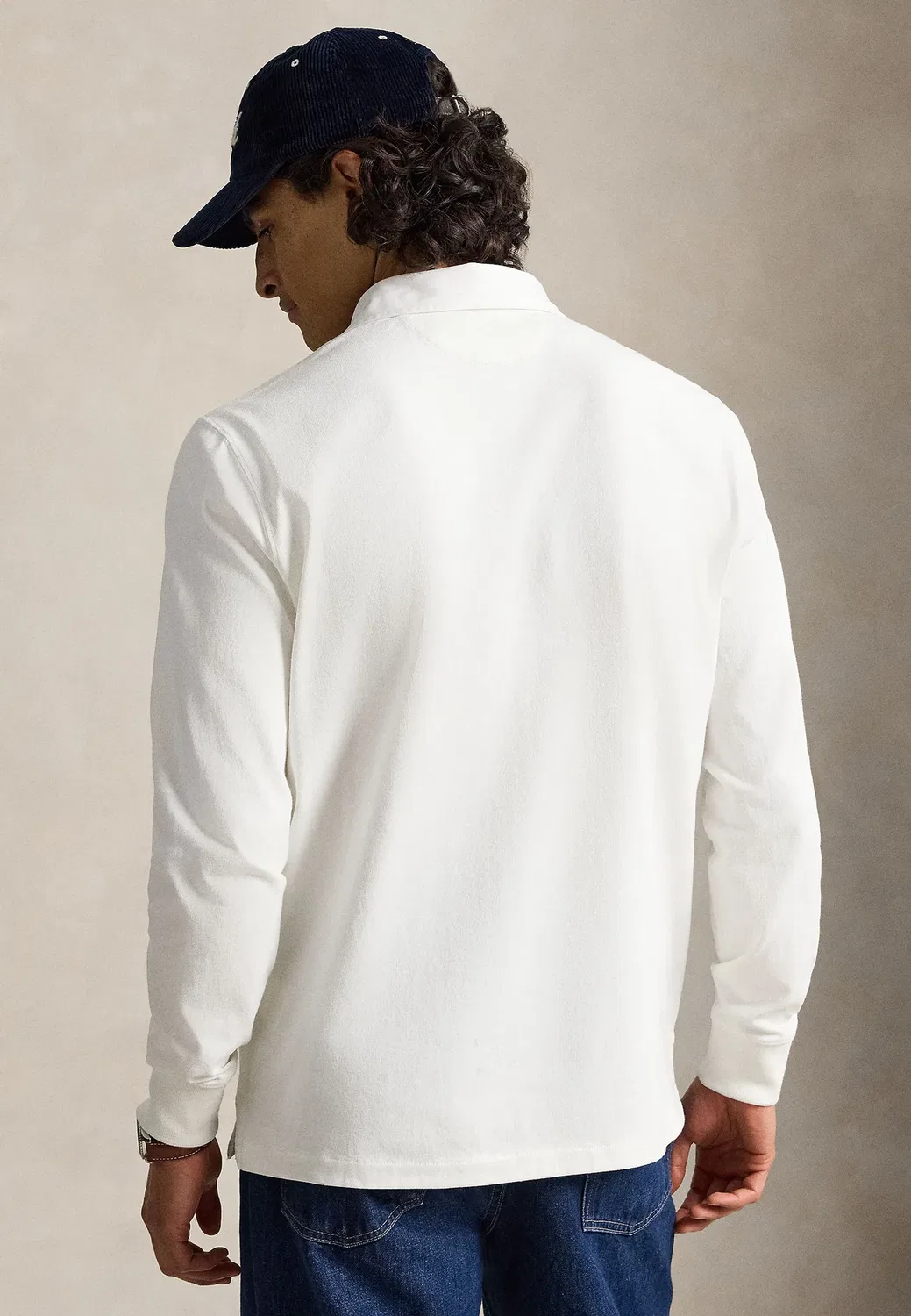 Знаменитая регбийная рубашка-поло Polo Ralph Lauren, Trophy Cream — фото 3