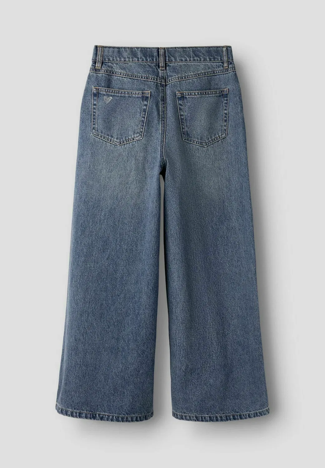 Джинсы-Скейтеры - расклешенные джинсы Name It, Medium Blue Denim — фото 4