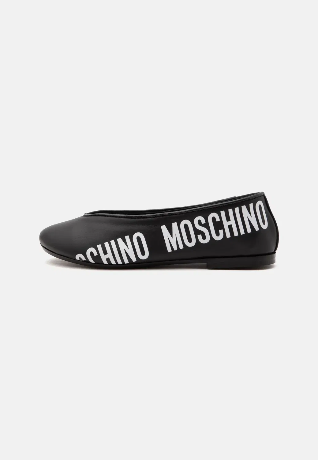 Балетные туфли Moschino, Black/White