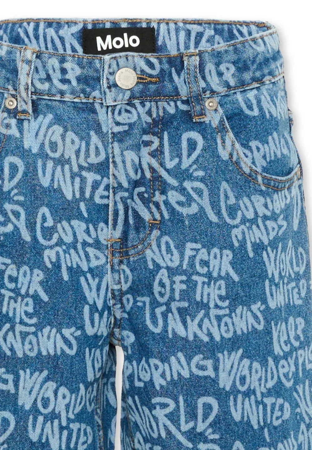 Джинсы - джинсы свободного кроя Molo, Denim — фото 3