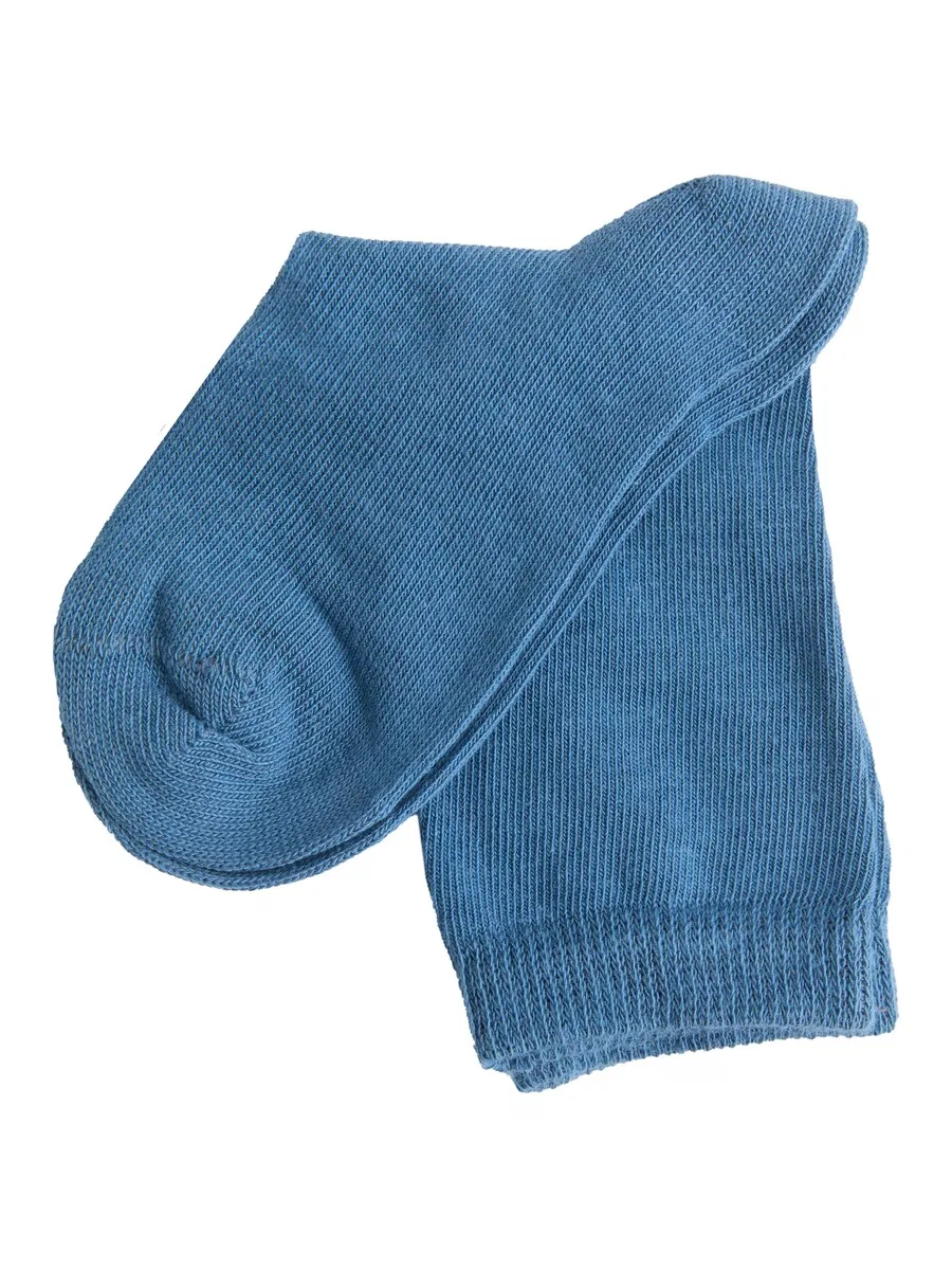 Носки Albero Natur 'Bio-Baumwoll-Kindersocken-4er Pack' из синего денима — фото 2