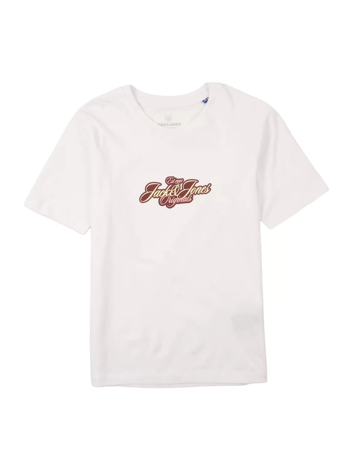 Детская футболка Jack & Jones Junior JORCassis белого цвета