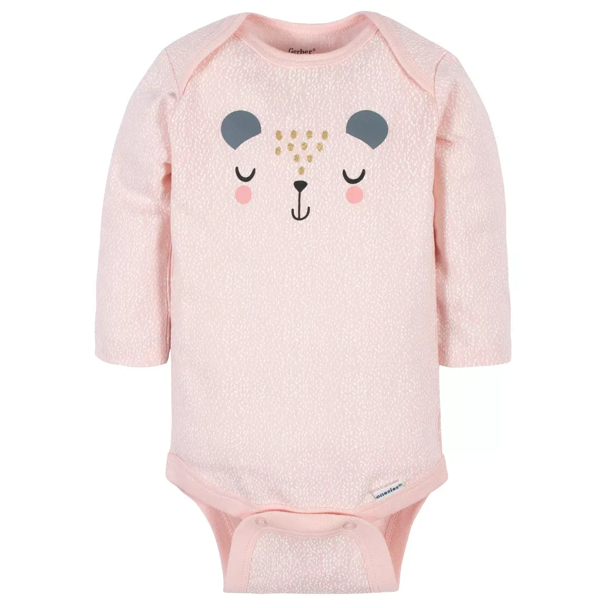 Детский боди-комбинезон с длинным рукавом Gerber, Bear — фото 2