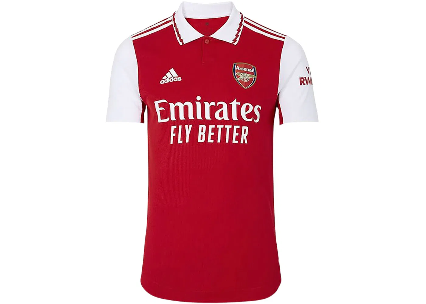 Мужская футболка с длинным рукавом Adidas Arsenal 22/23 Authentic Home Shirt, Red/White