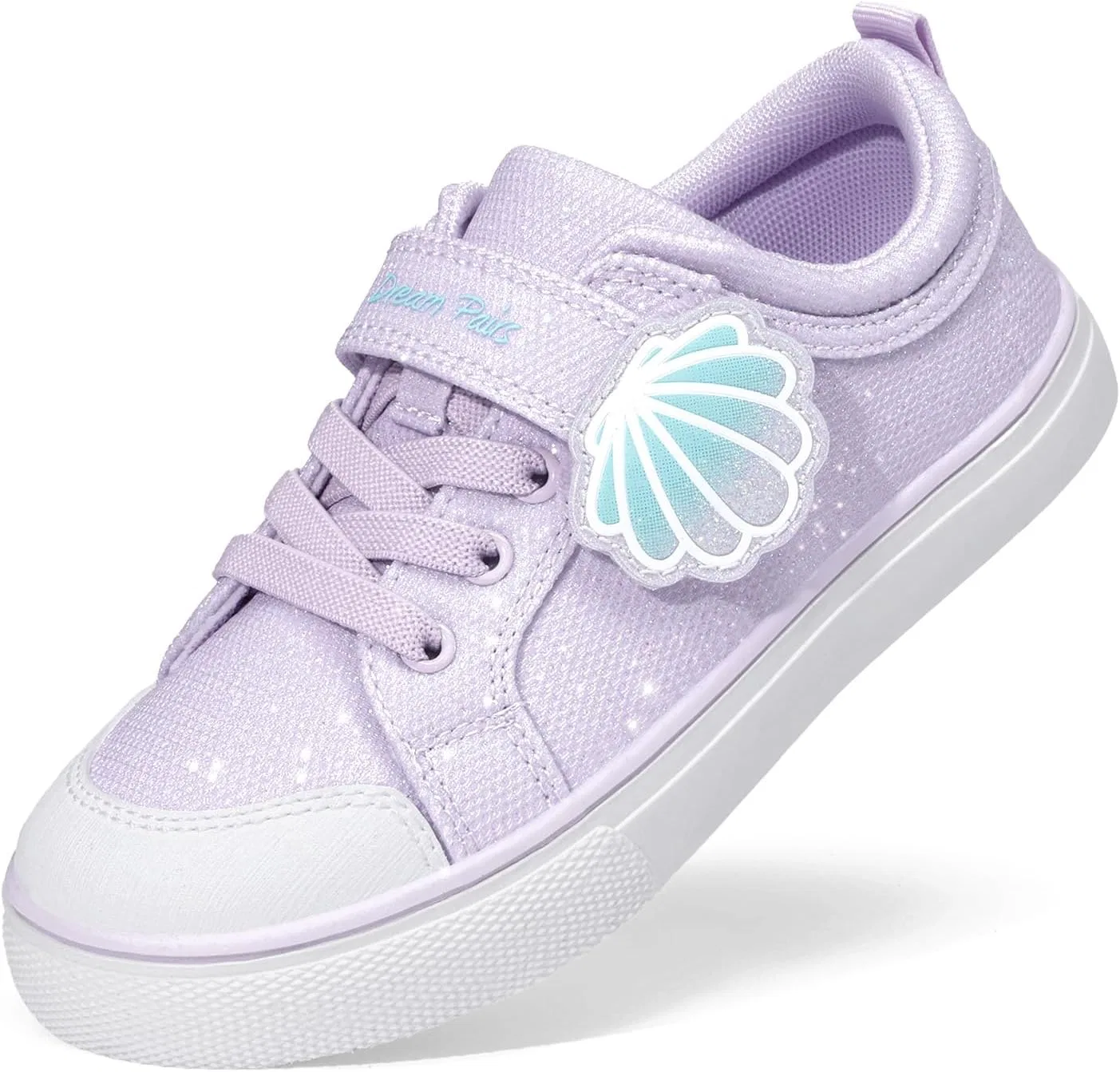 Детские кроссовки для девочек с радужным принтом DREAM PAIRS, Lavender