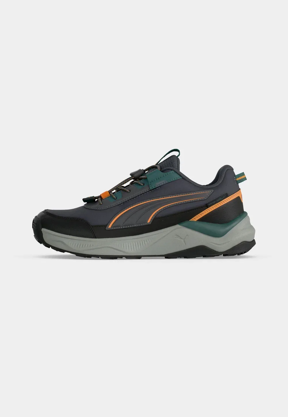 Кроссовки для бега по пересеченной местности Evolve 2.0 jr унисекс Puma, Moody Gray/Bright Papaya/Black — фото 2