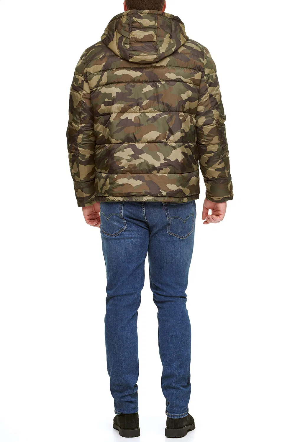 Мужская куртка-пуховик с капюшоном Classic Tommy Hilfiger, camo — фото 2