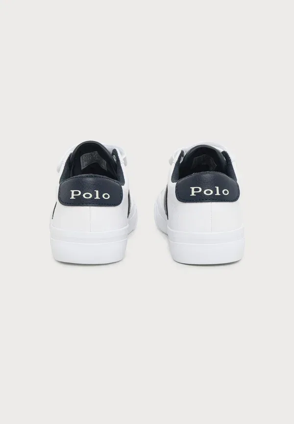 Кроссовки с застежкой-липучкой Ryley Polo Ralph Lauren белый, темно-синий, кремовый — фото 3