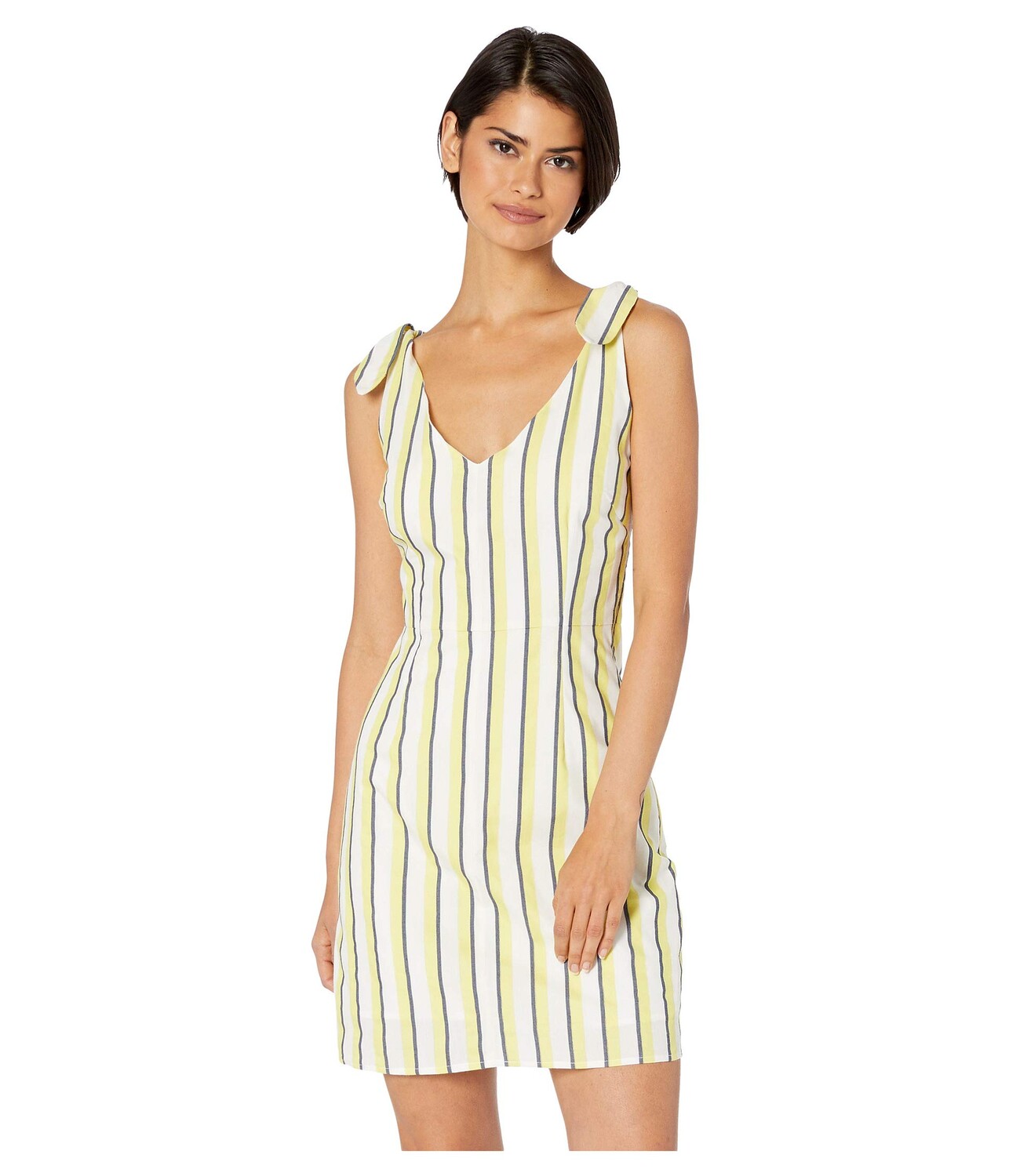 

Платье Cupcakes and Cashmere, Marguerite Stripe Dress w/ Shoulder Ties