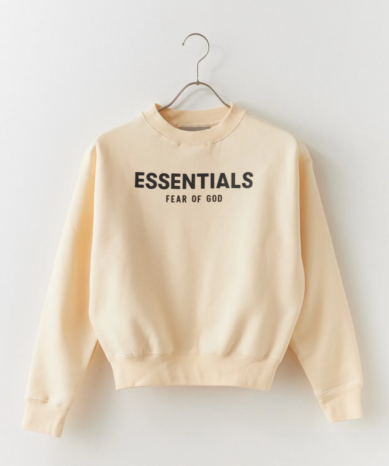 Детский свитшот с длинным рукавомFOG ESSENTIALS, Cream