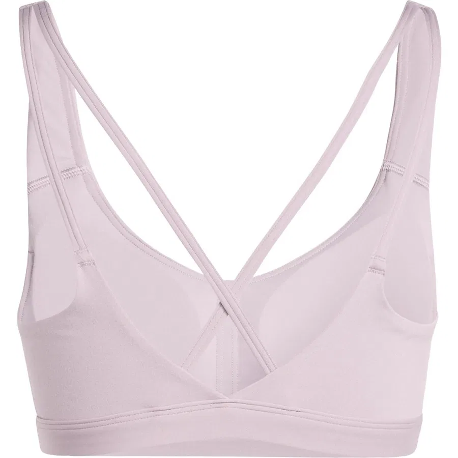 Спортивный бюстгальтер средней поддержки All Me Essentials Medium Support Bra adidas, Фиолетовый — фото 4