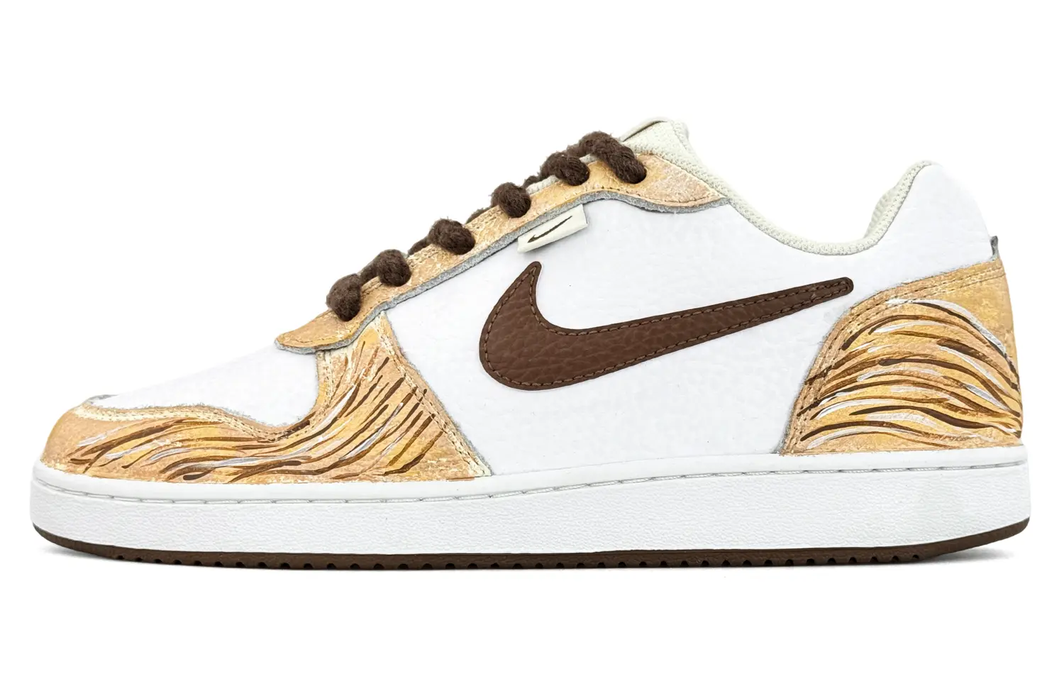 

Nike Ebernon устойчивые к истиранию низкие кроссовки для скейтбординга мужские white gold