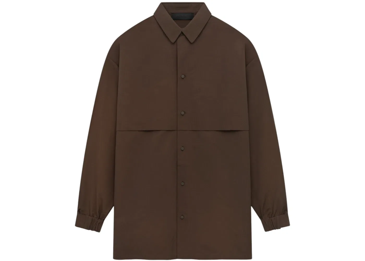 Мужская военная нейлоновая куртка Overshirt Fear of God, Brown