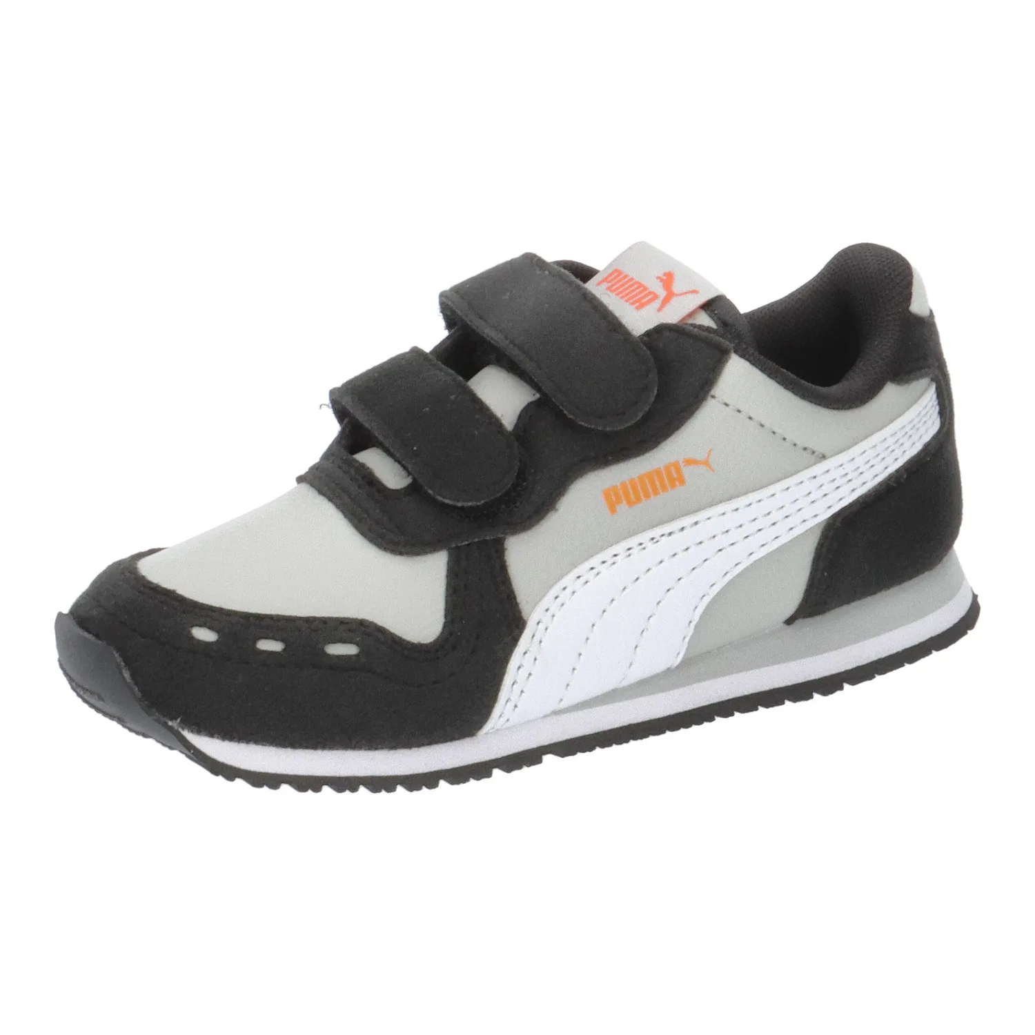 Детские кроссовки с ретро-дизайном Cabana Racer Puma, Hellgrau Schwarz