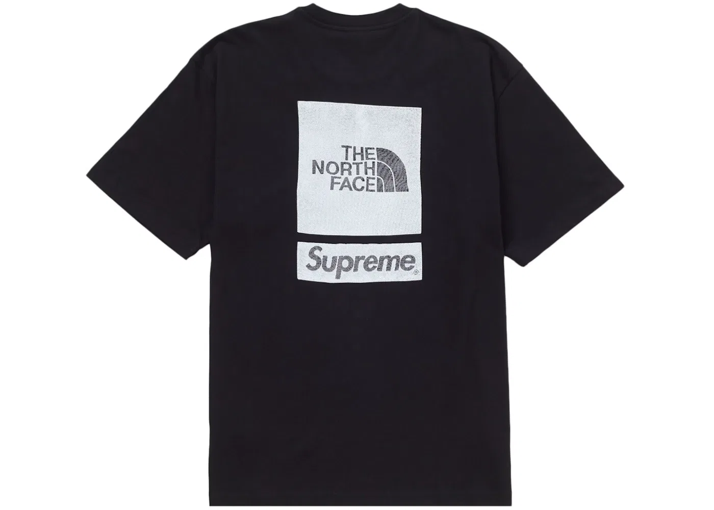 Мужская футболка с принтом Supreme The North Face Top, Black