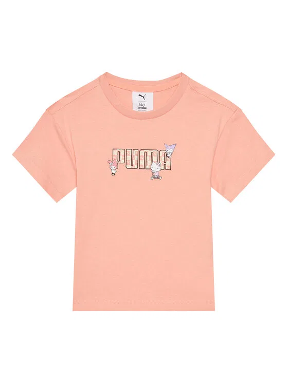 Футболка regular fit PUMA X Hello Kitty And Friends Puma, коралловый