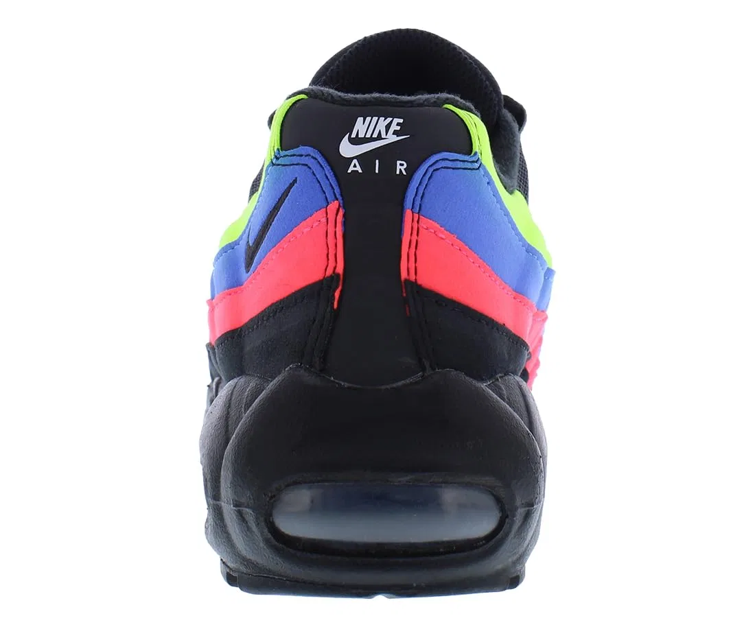Детские кроссовки для мальчиков Nike Air Max 95, Black Volt Blue Crystal — фото 3