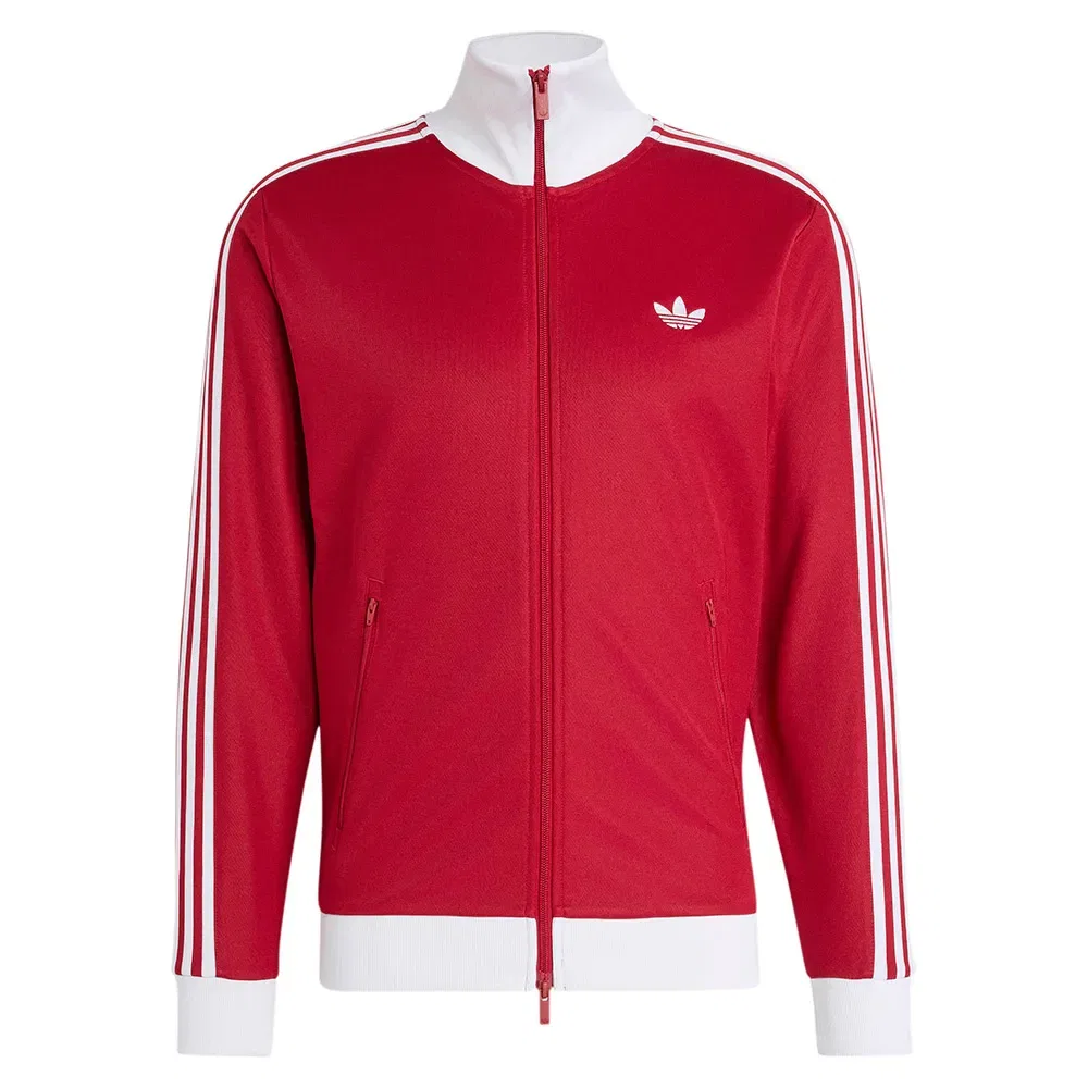 Мужской свитшот с молнией Franz Beckenbauer Classic Adidas Originals, Red — фото 3