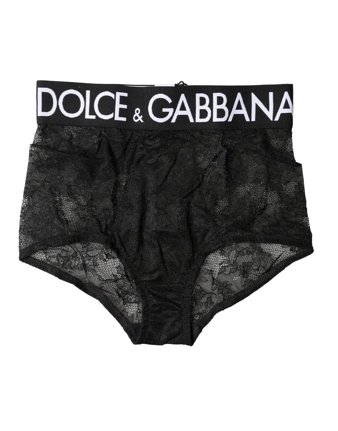 Женские трусы-утяжка с логотипом High-Waist Girdle Dolce & Gabbana, Black