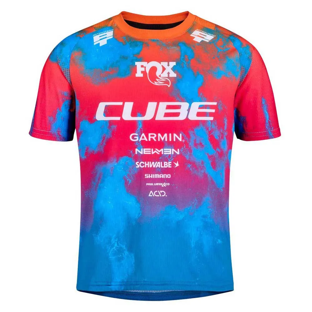 

Джерси эндуро с коротким рукавом Cube Actionteam, синий