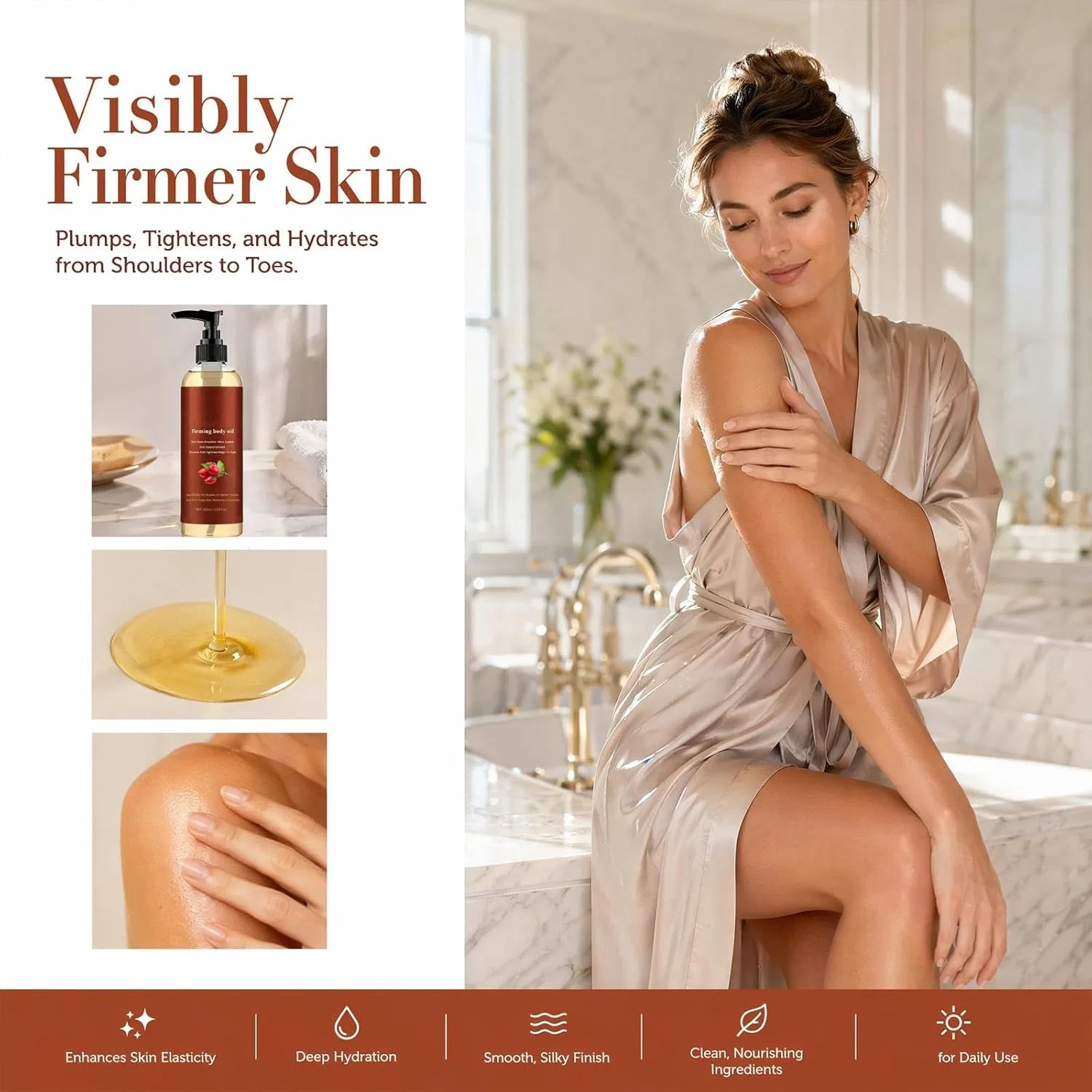 Масло для тела Cavo Glow Body Oil, vokkrv, 3 шт., 100 мл, 3PC — фото 2