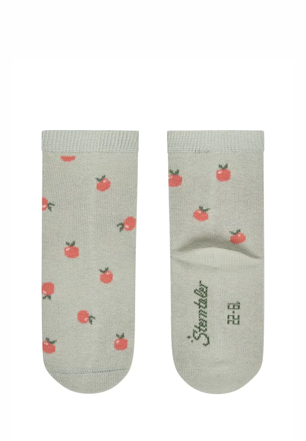 Socken 4er Pack Struktur, äpfel, uni und Struktur - носки Sterntaler, Ecru — фото 3