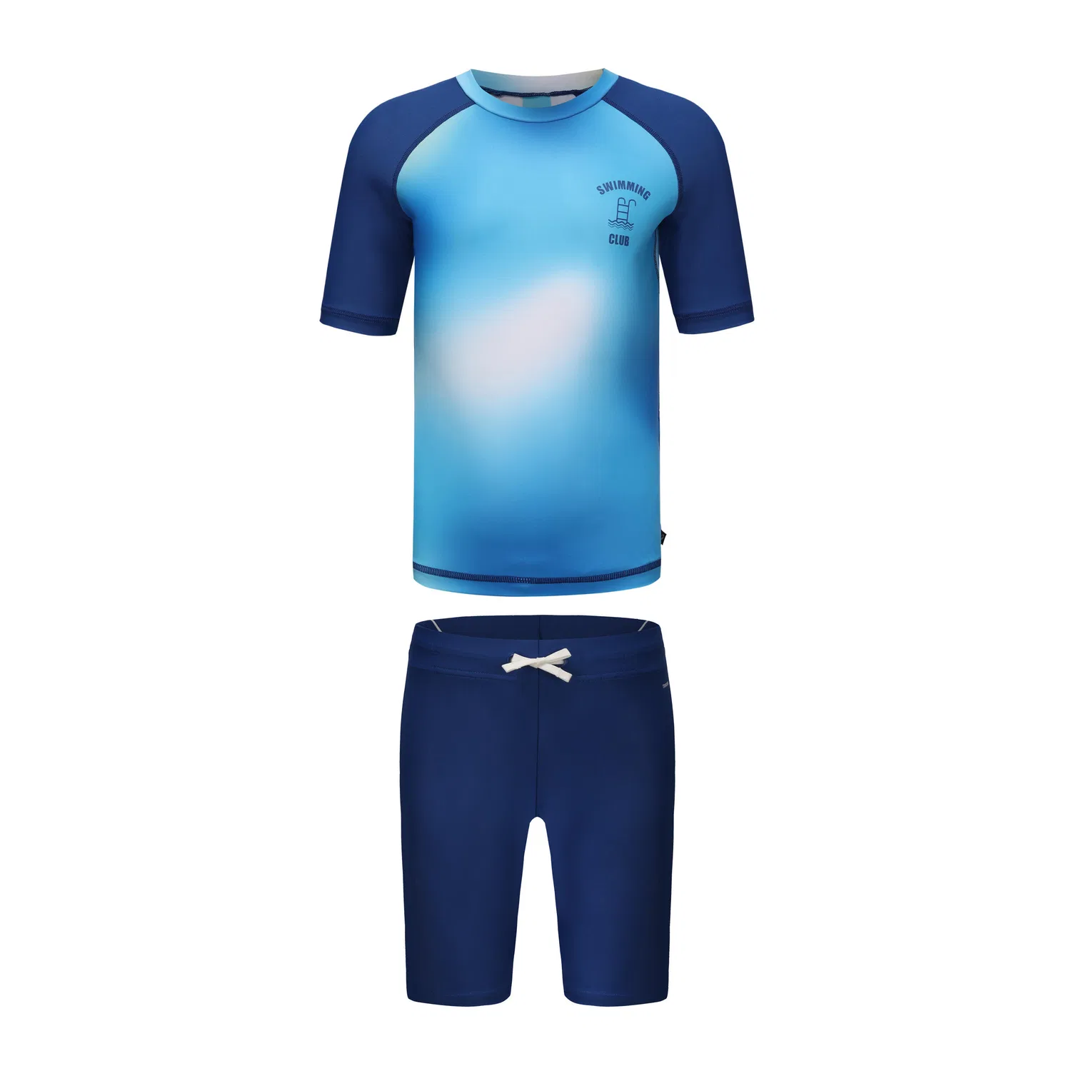 Детский облегающий купальник DECATHLON, Oxford Blue