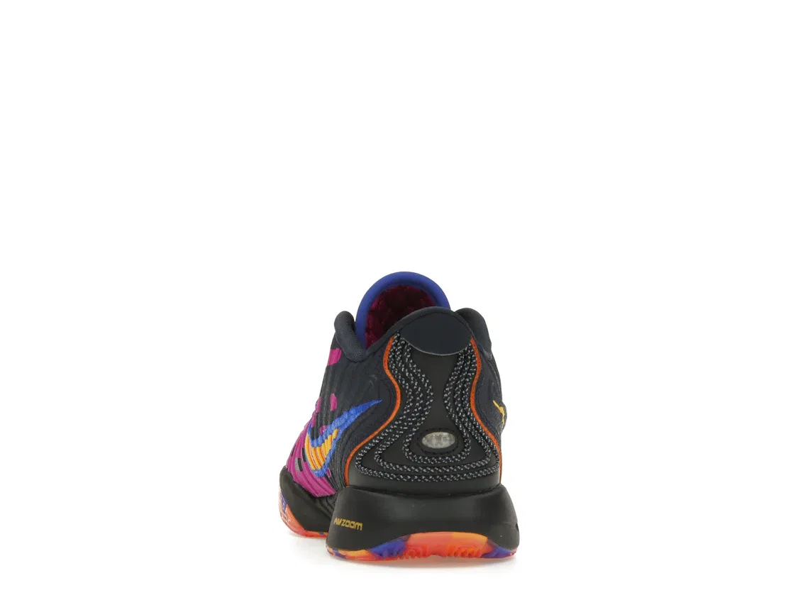 Детские кроссовки для мальчиков Nike LeBron 21 SE, Hyper Violet/Hyper Royal/Obsidian/Bright Mandarin — фото 4