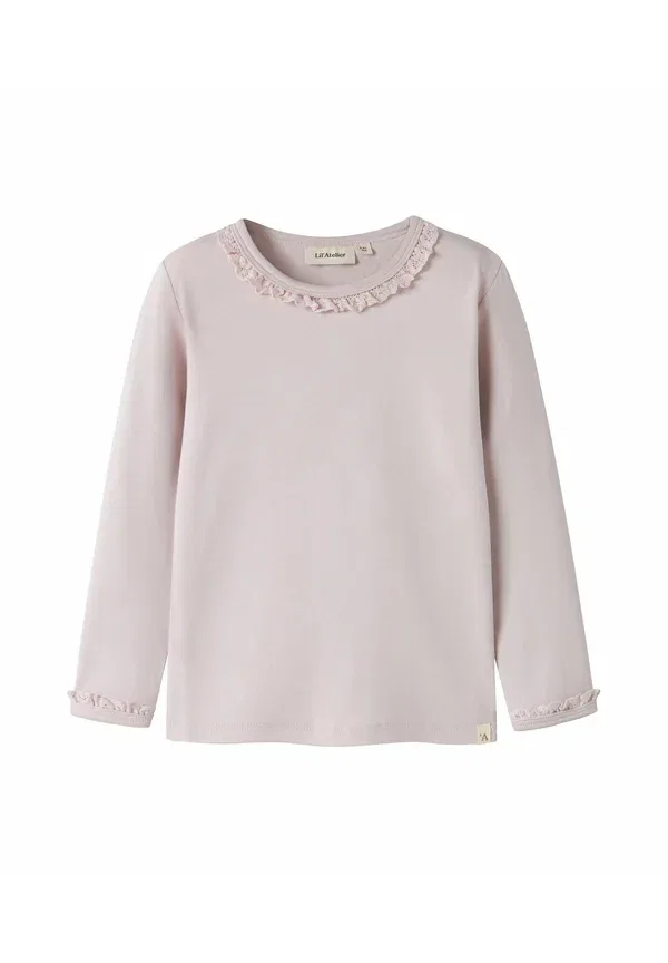 Топ с длинными рукавами Lil' Atelier, фиолетовый
