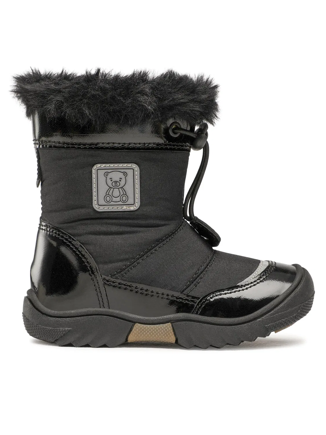 Снегоступы для девочки Lasocki Kids, черный