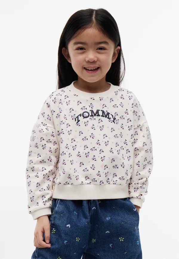 Свитшот с цветочным принтом Lg emb crew neck Tommy Hilfiger, multi-coloured, мультиколор — фото 2