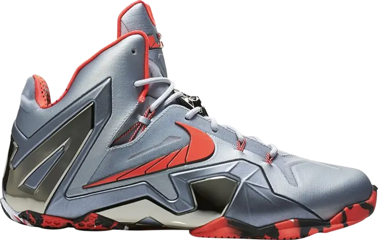 

Кроссовки Nike LeBron 11 Elite 'Team', серый