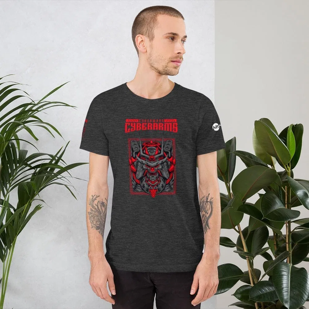 Футболка с принтом Cyberware Cyberarms, Dark Grey Heather — фото 4