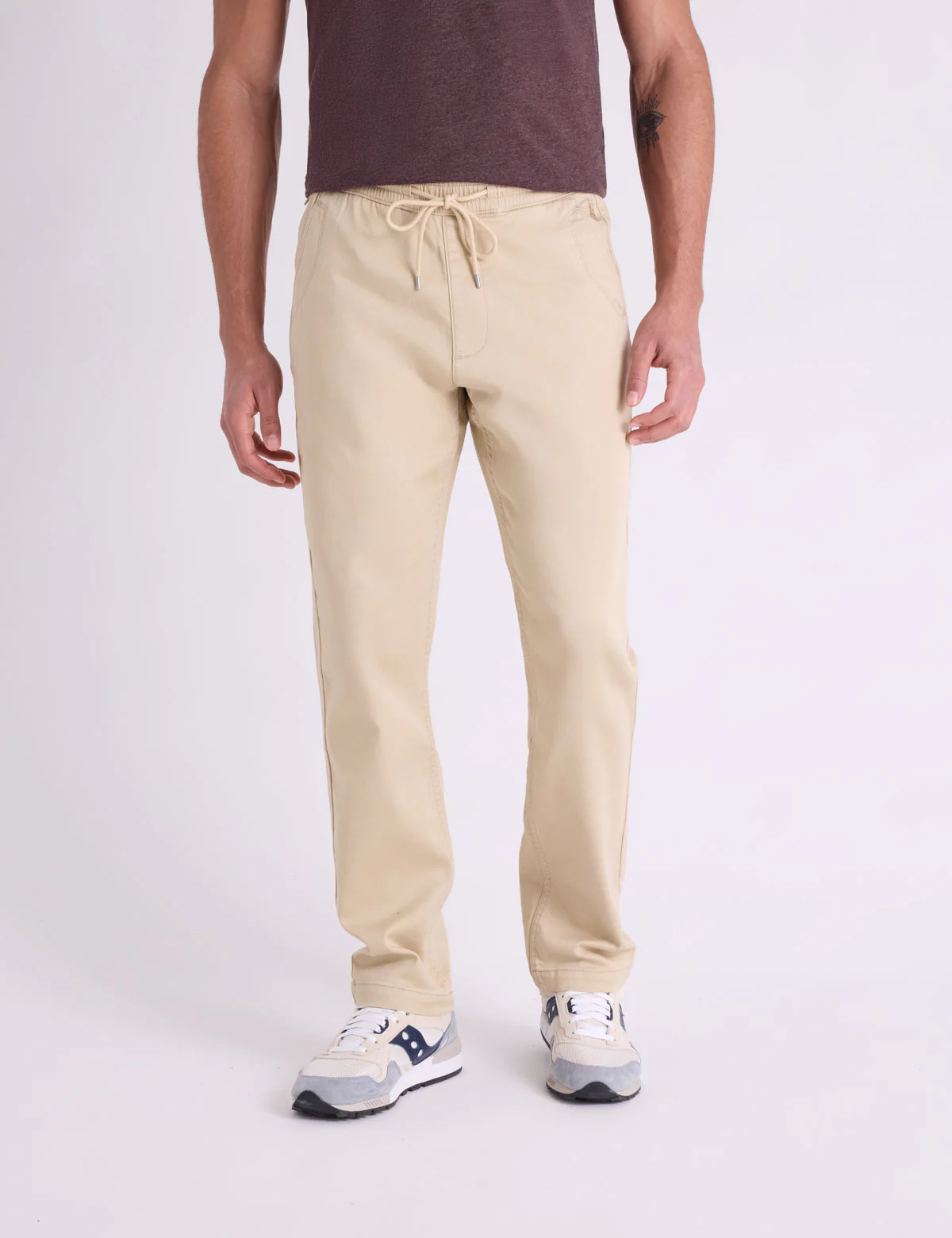 

Брюки U.S. Polo Assn White Label Sateen Comfort Waist, бежевый