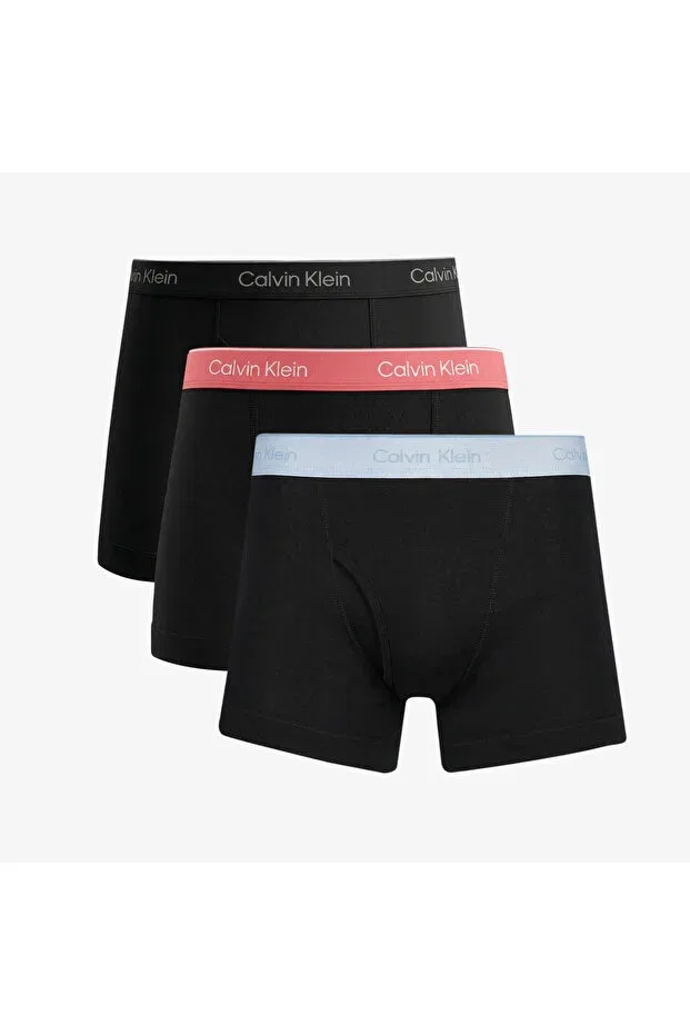 Мужские боксеры с эластичным поясом комплект 3 шт Calvin Klein, Pink