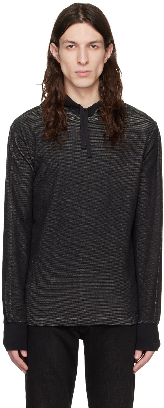 

Черный худи Коллин rag & bone