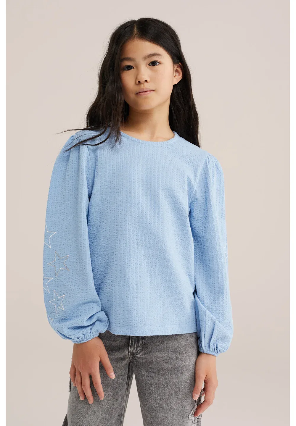 Блуза We Fashion, Light Blue