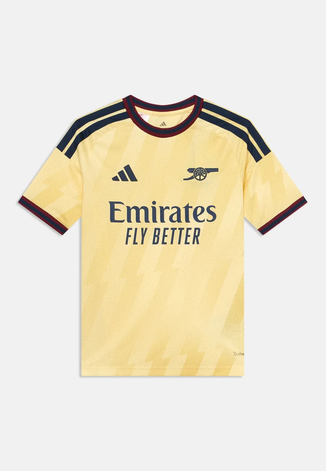 Детская футболка «Арсенал» третья коллекция 26/27 унисекс - с принтом Adidas Performance, Almost Yellow