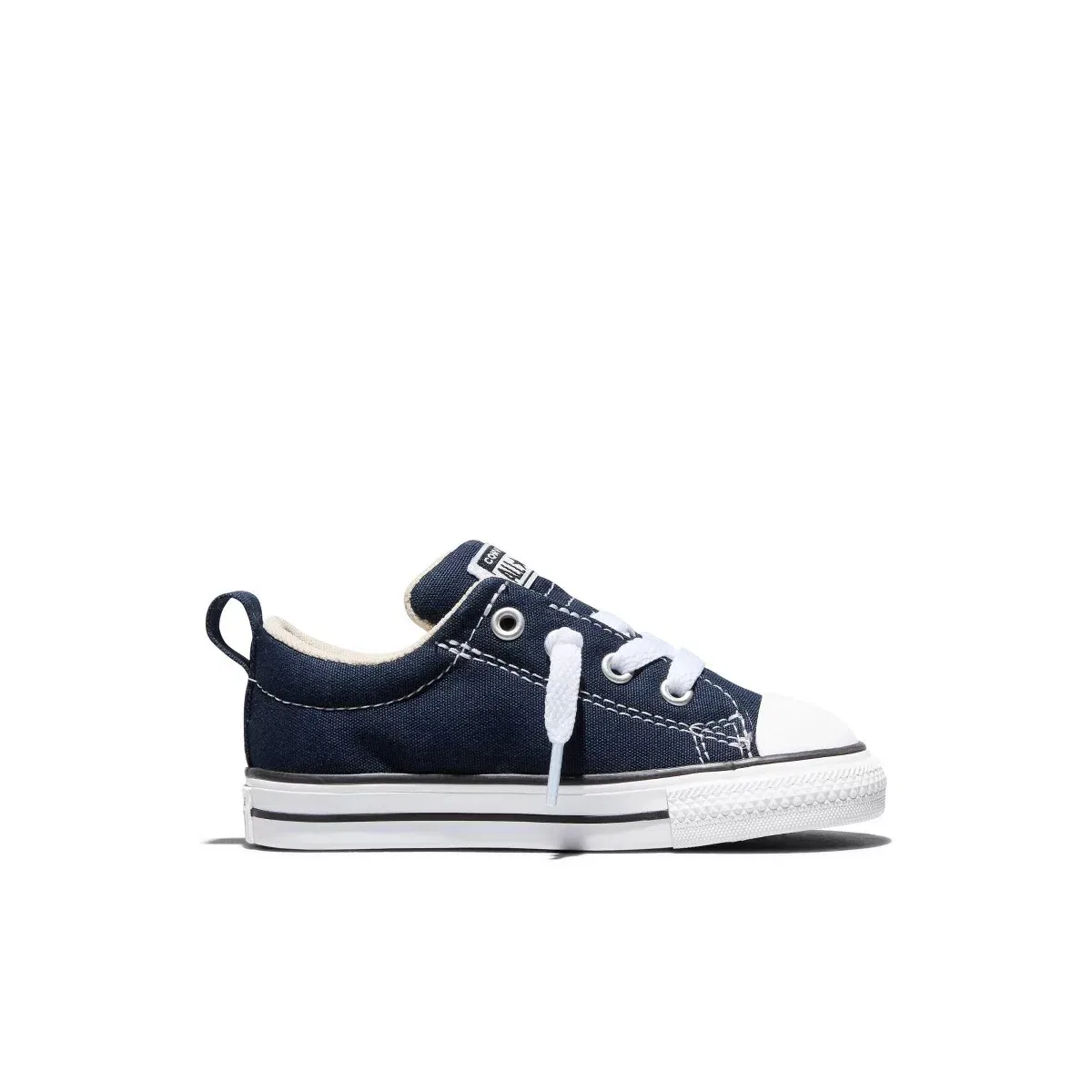 Детские кеды для девочек с принтом Converse, Navy Blue