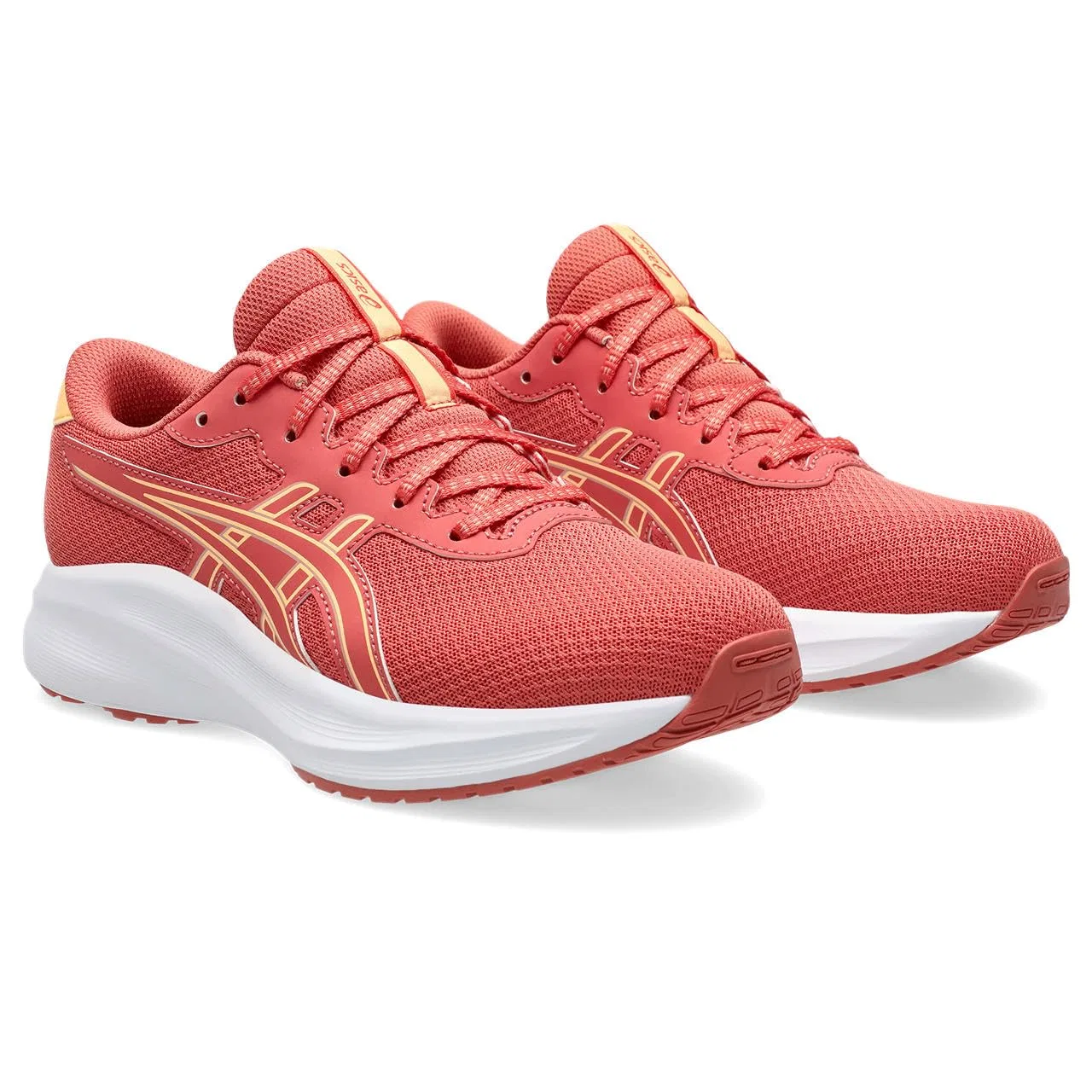 Детские кроссовки для мальчиков Gel-excite 11 Gs ASICS, Dark Pink Clay Orange Glow
