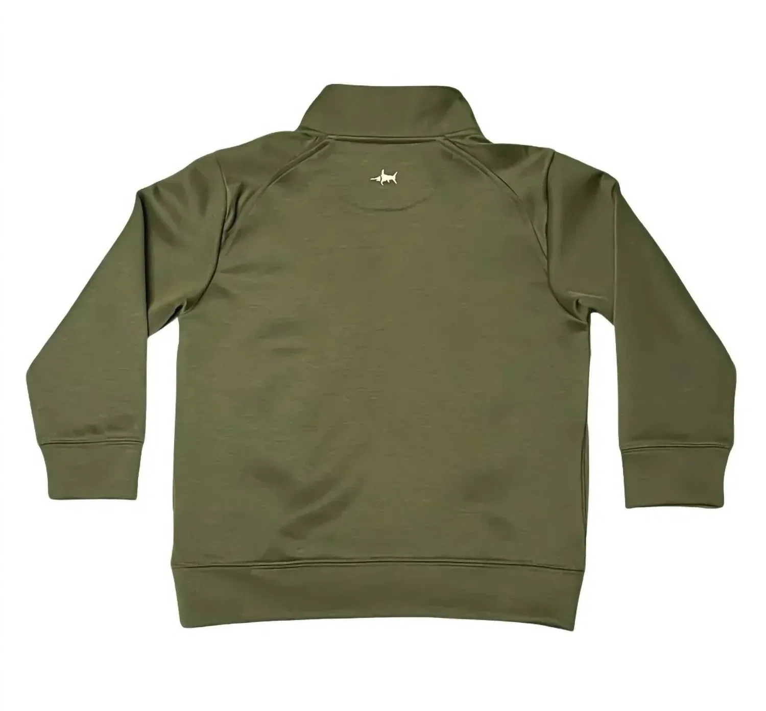 Детский лонгслив с длинным рукавом Pierce Performance Pullover Top Saltwater Boys Co., Olive Green — фото 2