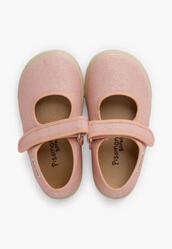 Ботинки с застежкой-липучкой Merceditas Pisamonas Rosa Peach, розовый — фото 3